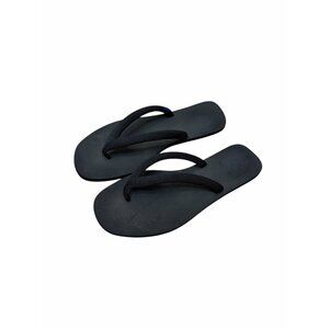 Rothy’s Black Flip Flop Sandals Women’s Size 9